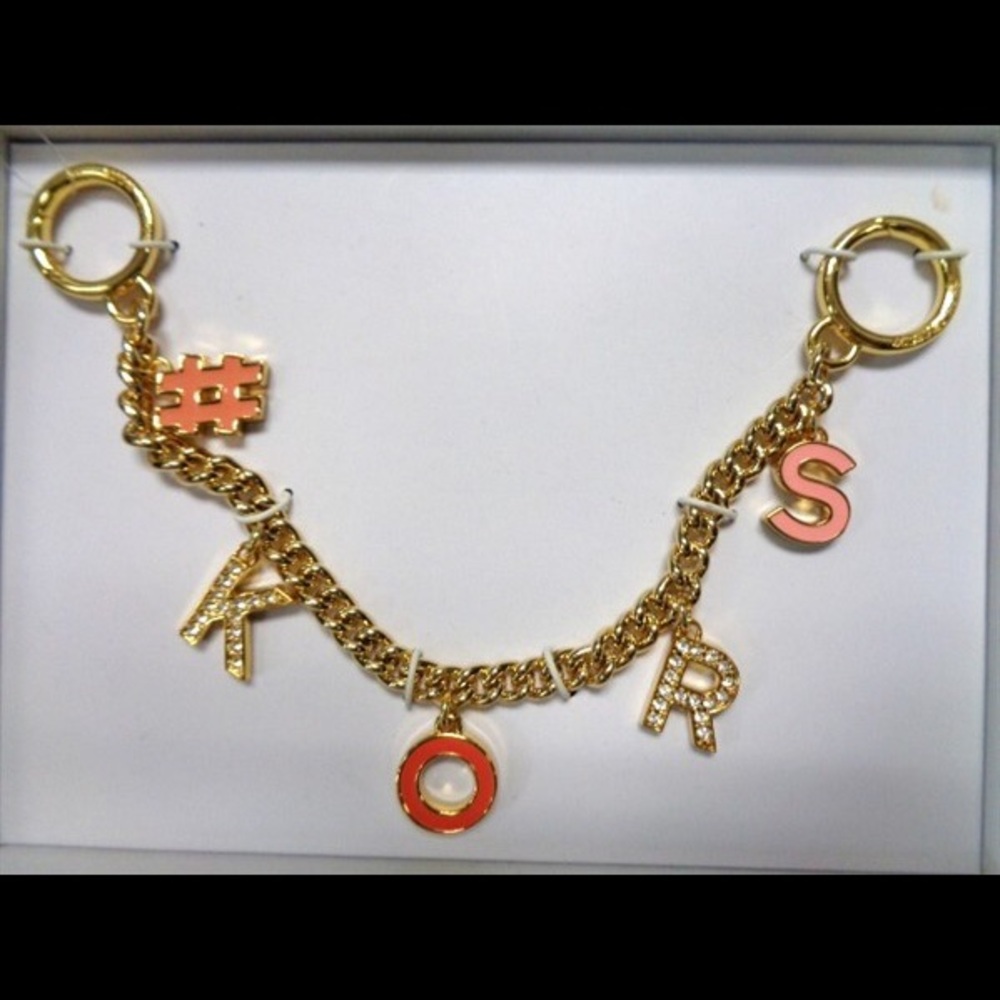 KORS key or purse charms